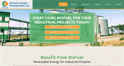 Desktop Screenshot of biosyngasdev.com